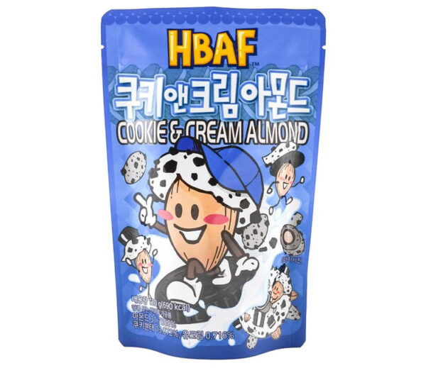HBAF COOKIE & CREAM ALMOND (Миндаль со вкусом печенья) 40 г.