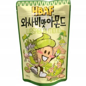 HBAF WASABI FLAVORED ALMOND (Миндаль со вкусом васаби) 120 г.